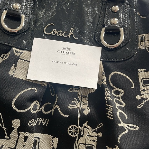 Coach Ashley Horse & Carriage Anniversary satchel bag good condition - Picture 6 of 10